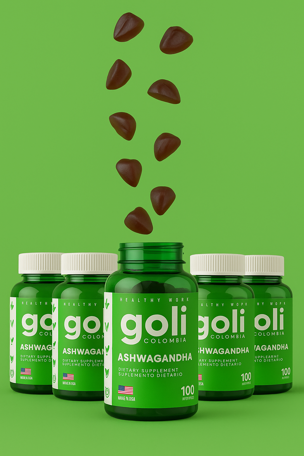 Recupera tu Energía y Equilibra tu Estrés con Goli Ashwagandha