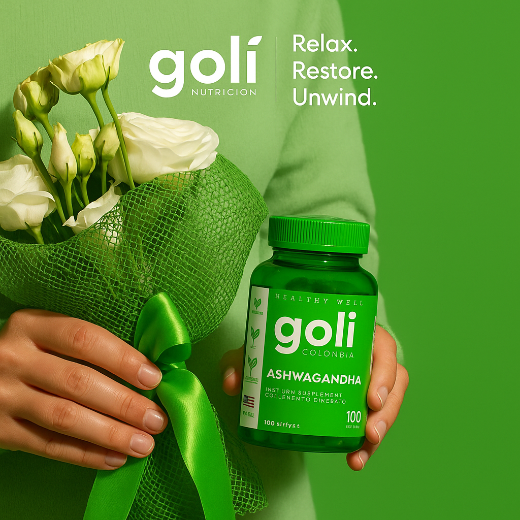 Recupera tu Energía y Equilibra tu Estrés con Goli Ashwagandha