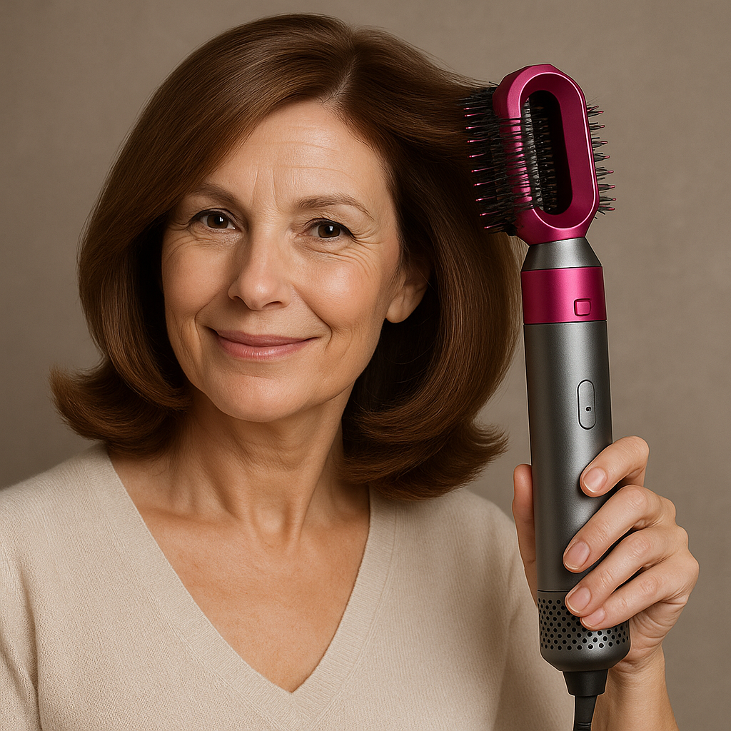 ¡Dale volumen , alisa , ondula, moldea tu cabello en 5 minutos con nuestro Piene 5 en 1!