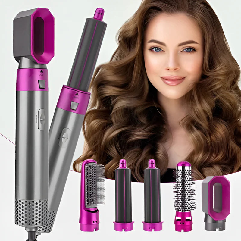 ¡Dale volumen , alisa , ondula, moldea tu cabello en 5 minutos con nuestro Piene 5 en 1!