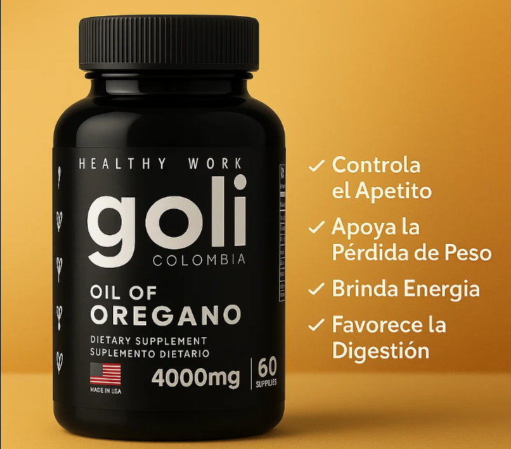 Goli Cápsulas de Orégano