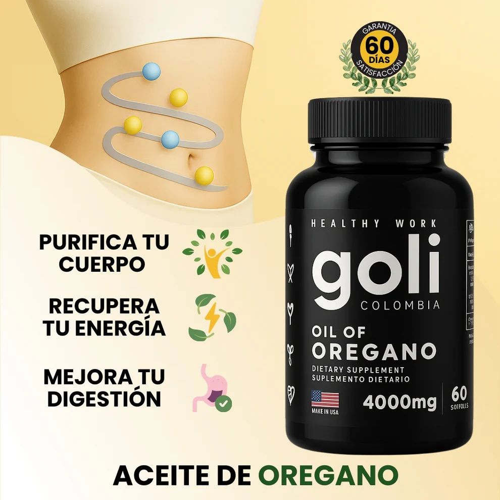 Goli Cápsulas de Orégano