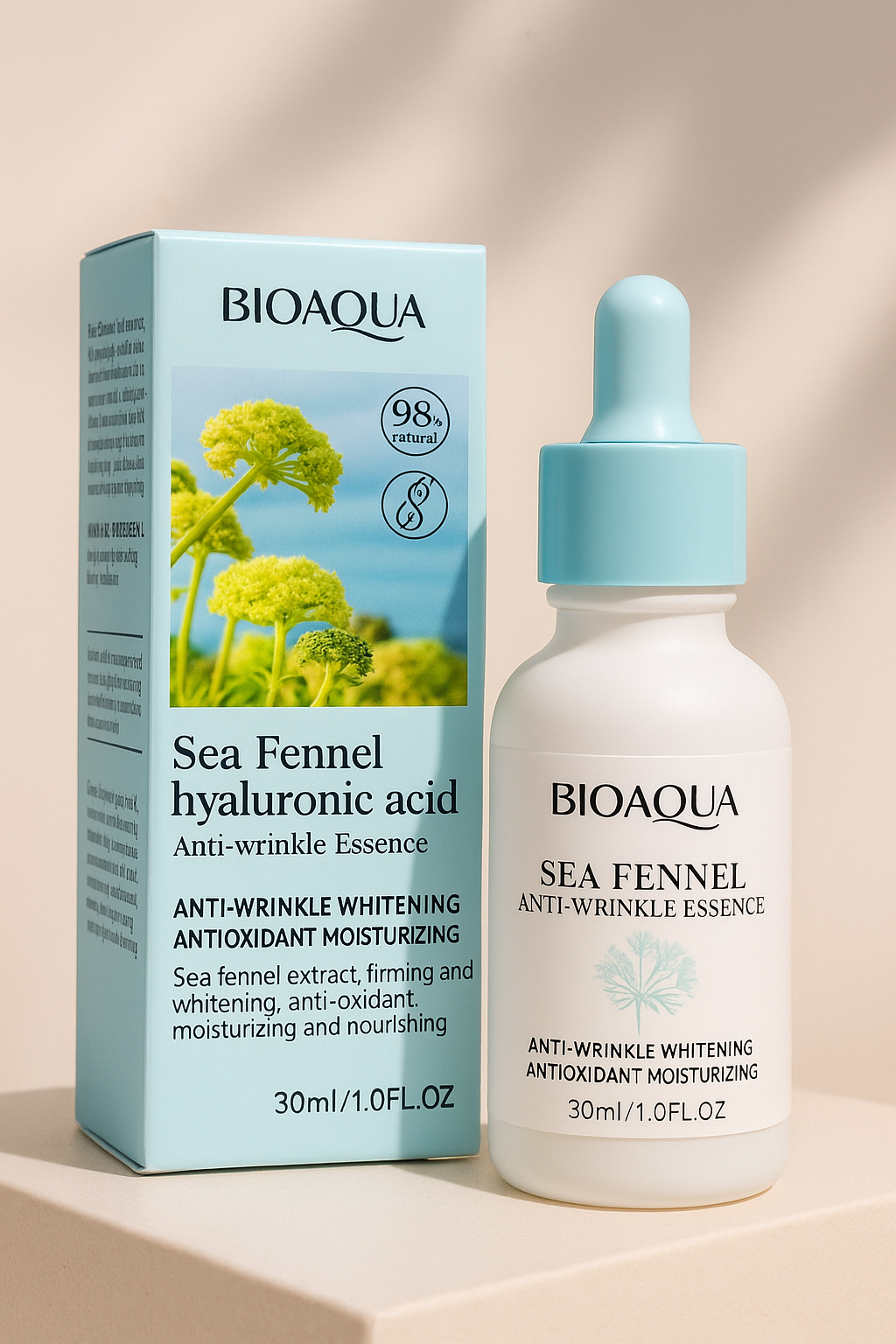 ¿Cansada de verte con mas arrugada ? Combate tus arrugas con Nuestro Serum con Ácido Hialurónico