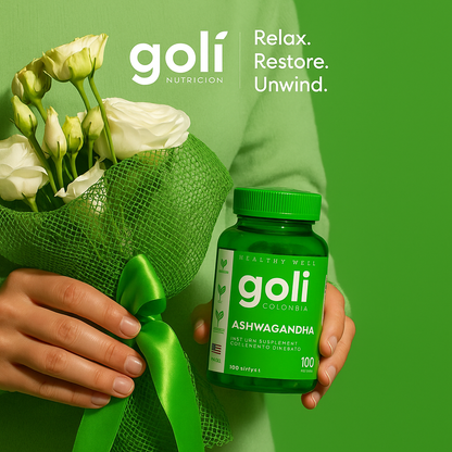 Recupera tu Energía y Equilibra tu Estrés con Goli Ashwagandha