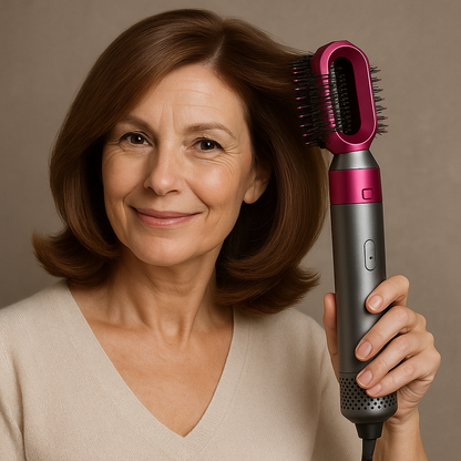 ¡Dale volumen , alisa , ondula, moldea tu cabello en 5 minutos  con nuestro Piene 5 en 1!