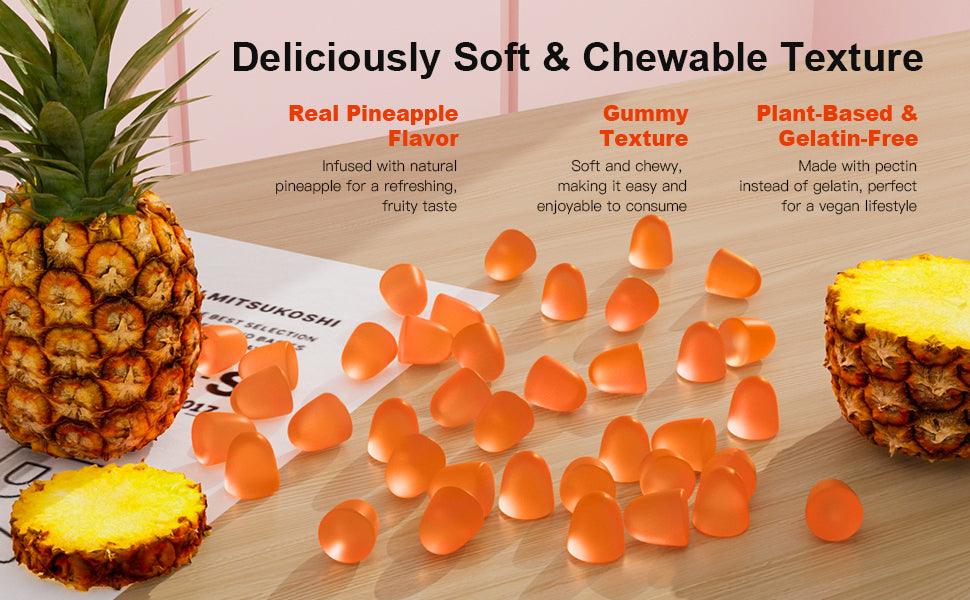 Gominolas Premium para el Equilibrio Femenino – Hawaiian Pineapple