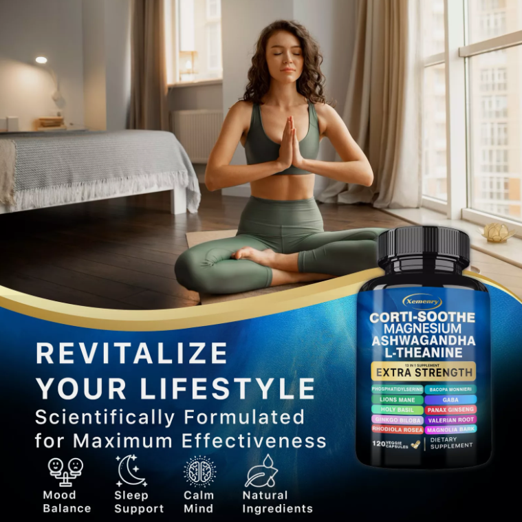 Suplemento Anti-Estrés & Enfoque Mental