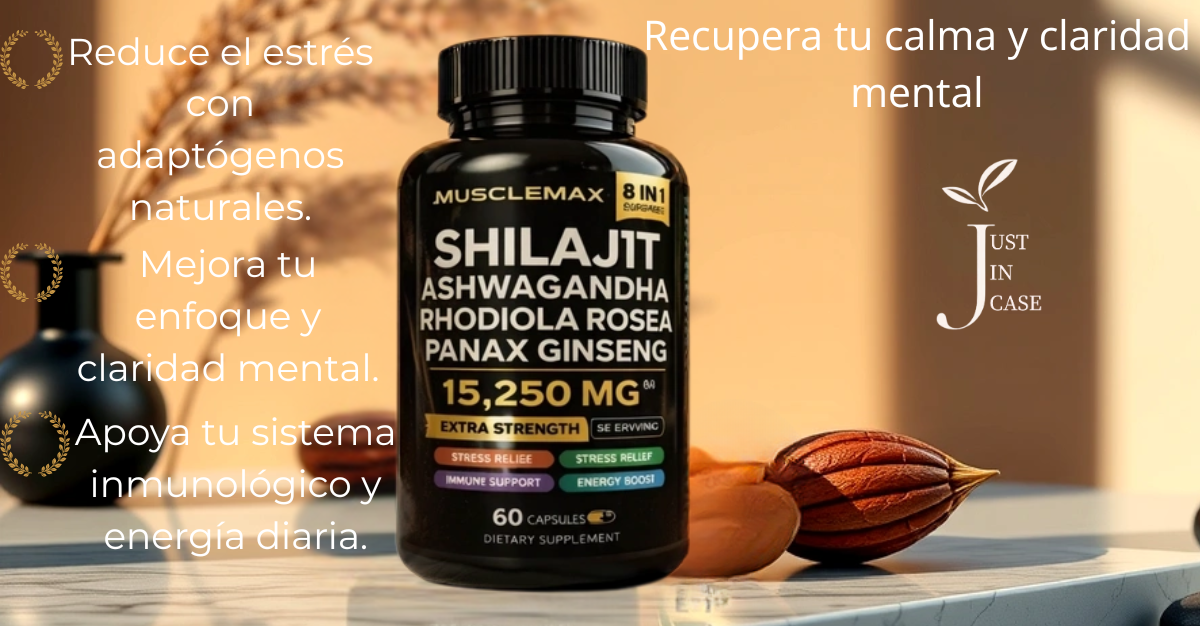 Aumenta tu energía natural y enfoque sin nerviosismo 8 en 1!