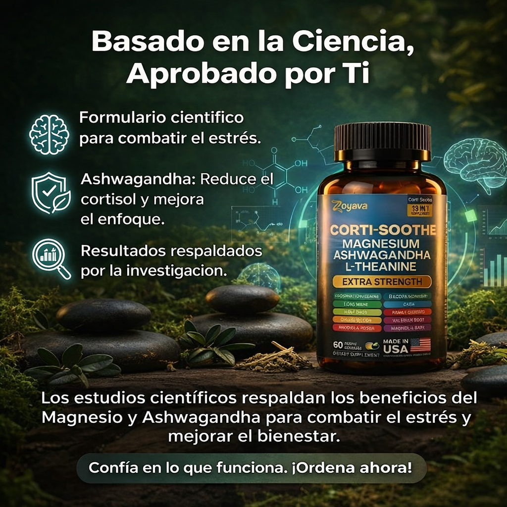 Controla Estrés Naturalmente y Recupera Tu Claridad Mental
