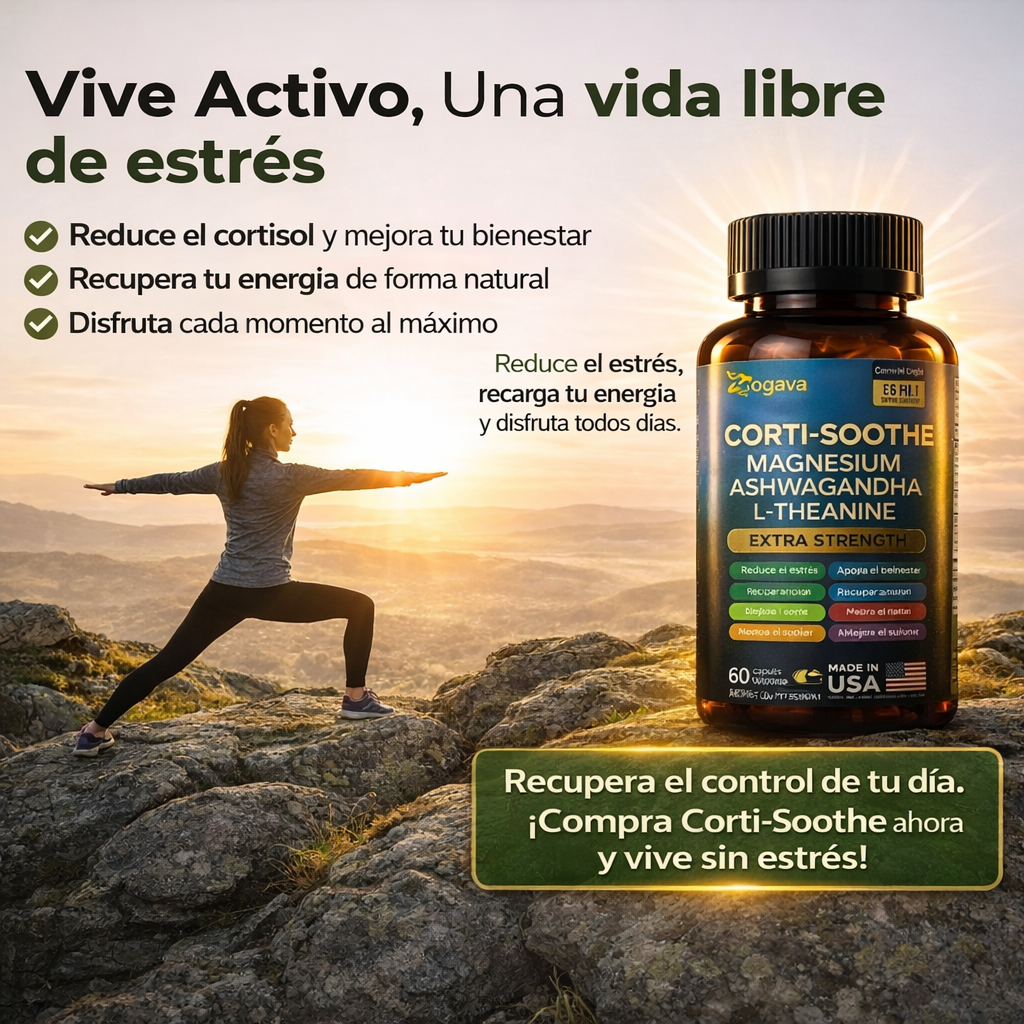 Suplemento Anti-Estrés & Enfoque Mental