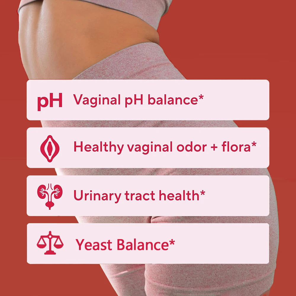 Probiótico Vaginal con Lactobacillus – Salud Urinaria y Vaginal 60 Cápsulas