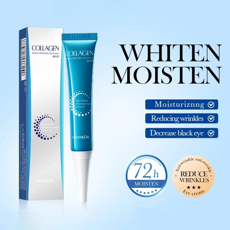 Mascarilla de Colágeno para Ojos - 60 Parches Antiojeras y Antiarrugas