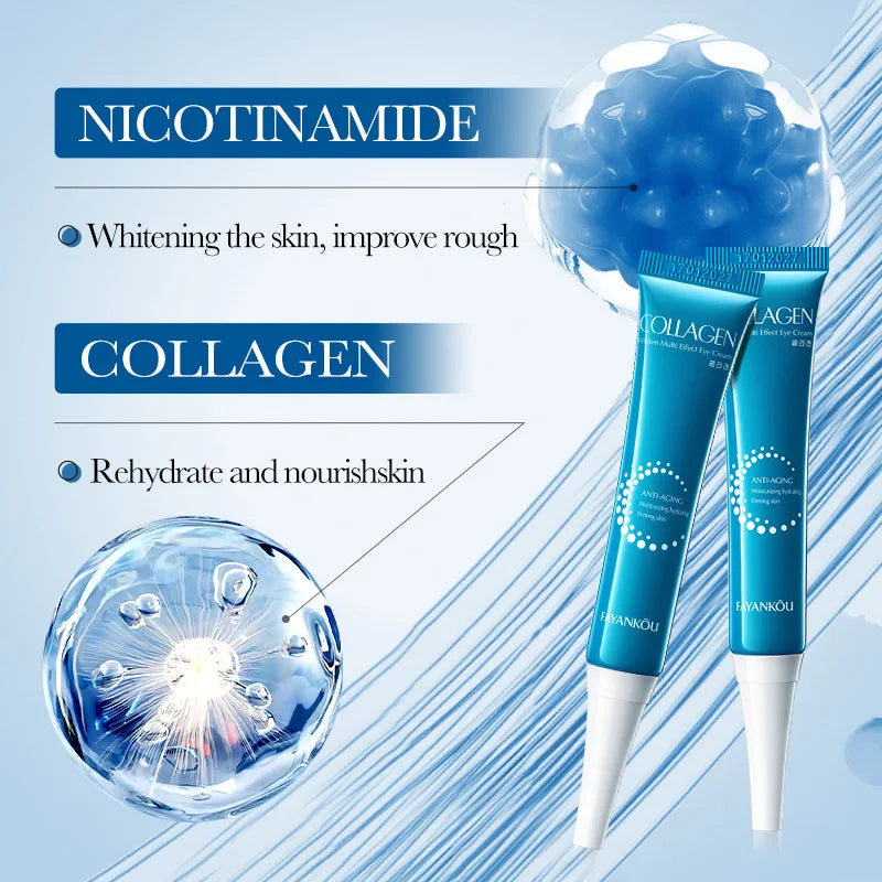 Mascarilla de Colágeno para Ojos - 60 Parches Antiojeras y Antiarrugas