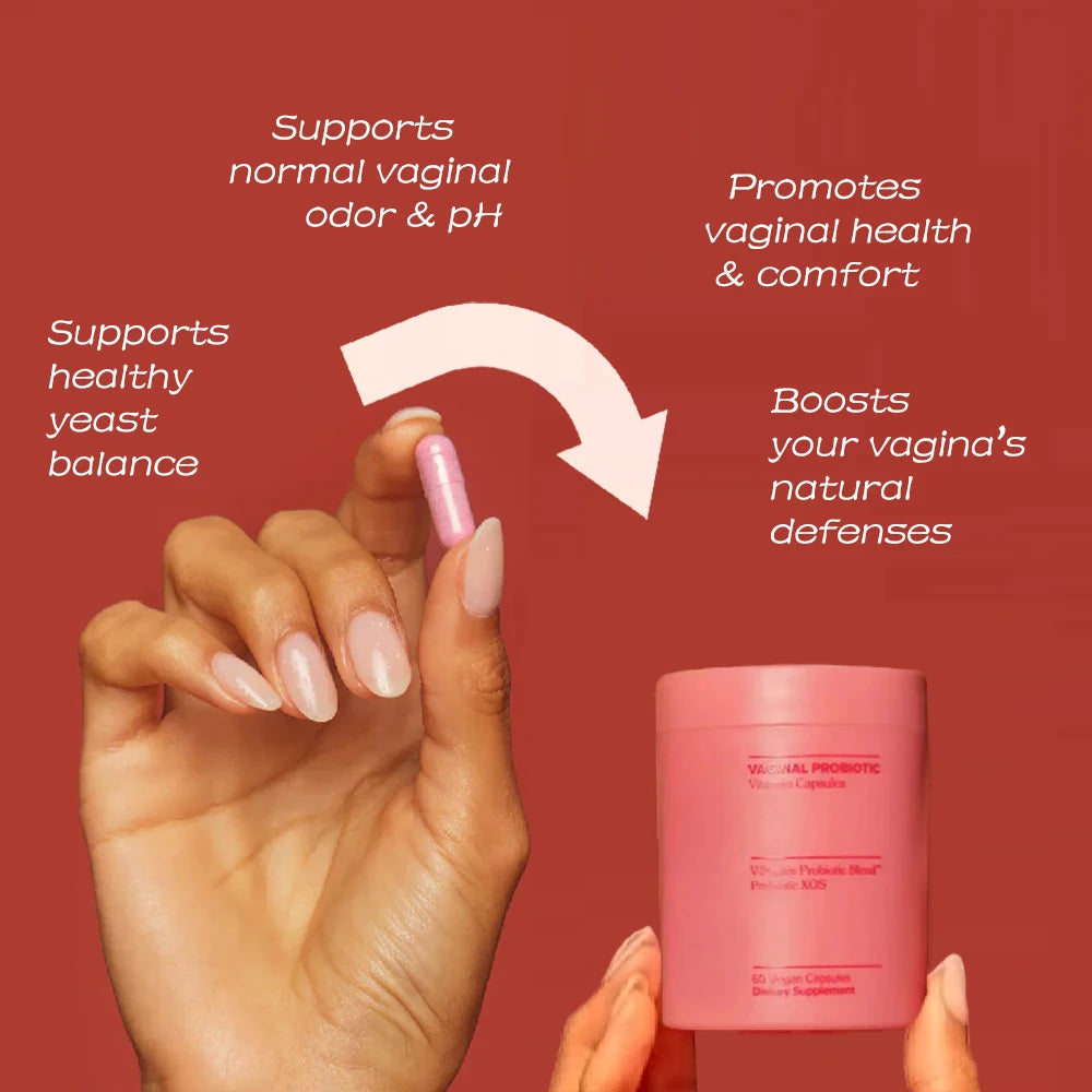 Probiótico Vaginal con Lactobacillus – Salud Urinaria y Vaginal 60 Cápsulas