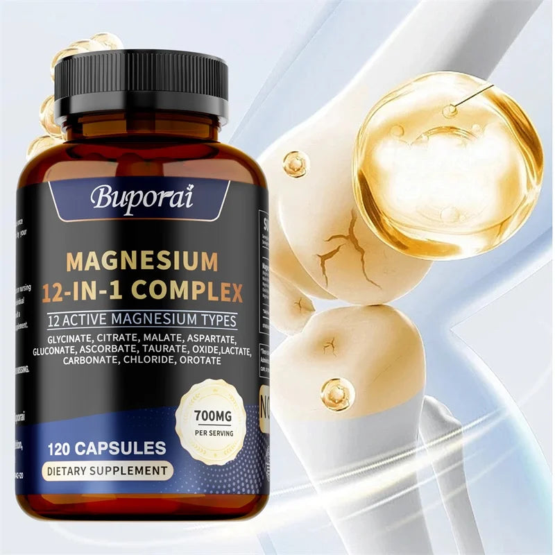Suplemento Magnesio Complex – Salud Ósea y Cardiovascular