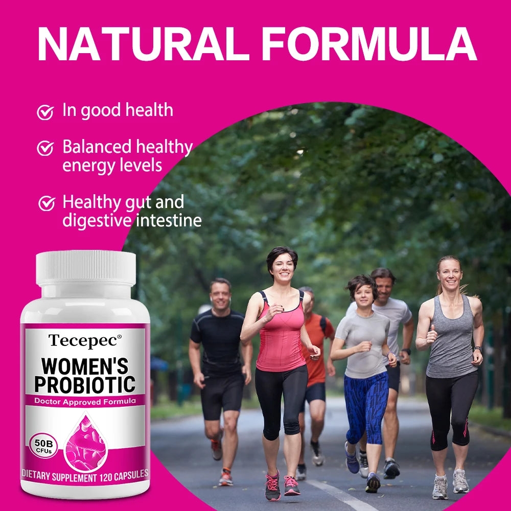 Probiótico Mujer 50 Mil Millones CFU con Arándano – 120 Cápsulas