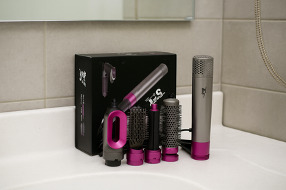 ¡Dale volumen , alisa , ondula, moldea tu cabello en 5 minutos  con nuestro Piene 5 en 1!