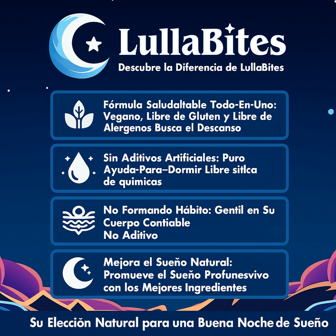Gomitas para dormir - LullaBites🌚