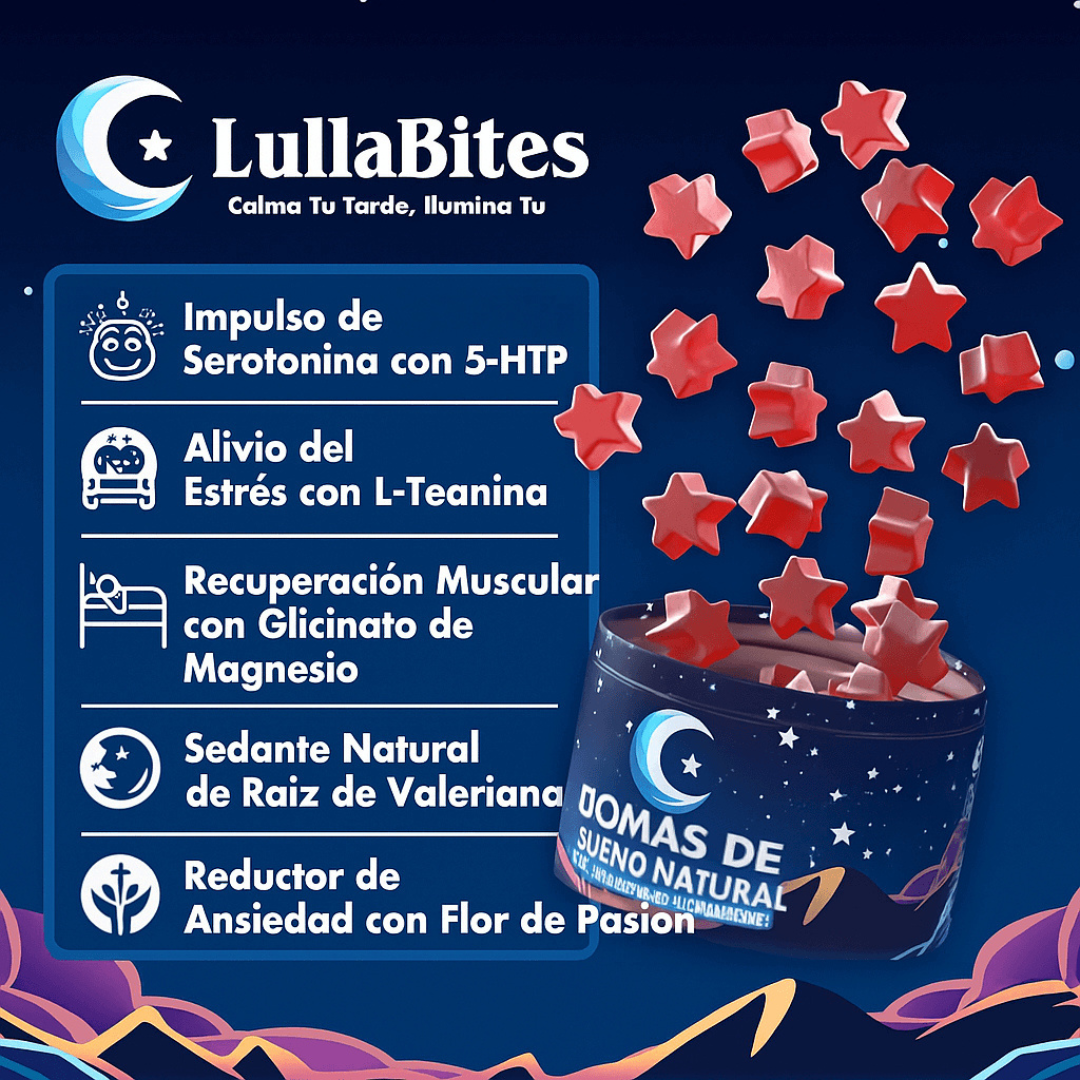 Gomitas para dormir - LullaBites🌚